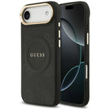 Guess Peony Hot Stamp MagSafe Case til iPhone Air - sort