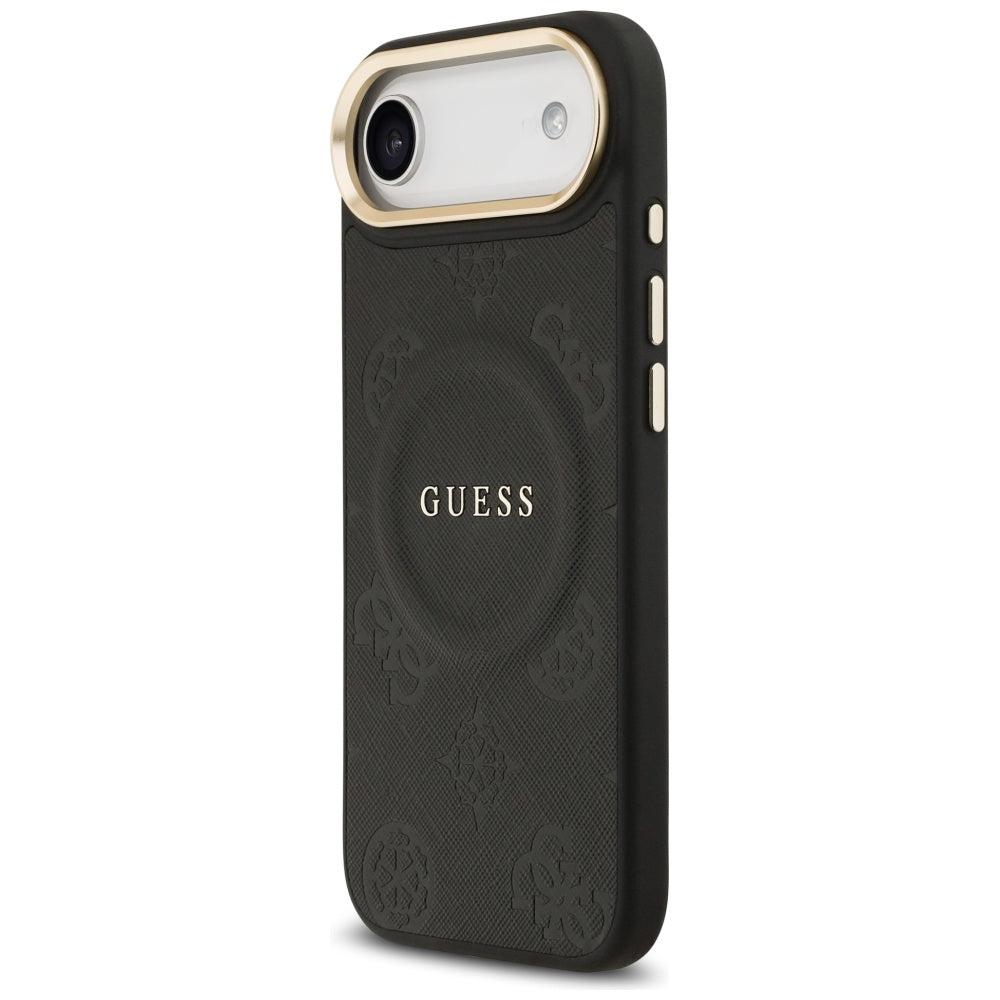 Guess Peony Hot Stamp MagSafe Case til iPhone Air - sort