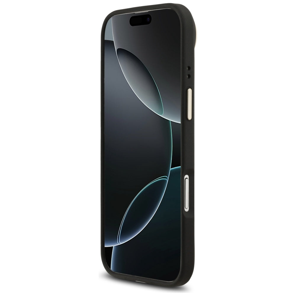 Guess Peony Hot Stamp MagSafe Case til iPhone Air - sort