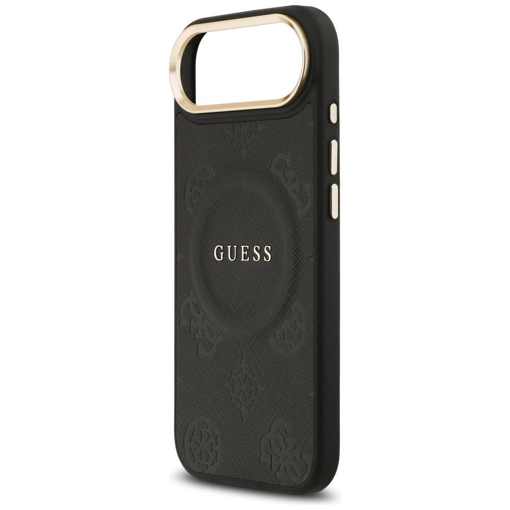 Guess Peony Hot Stamp MagSafe Case til iPhone Air - sort