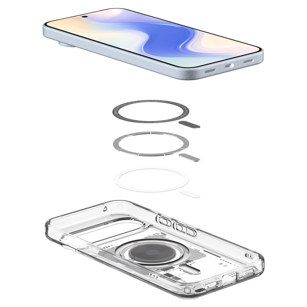 Spigen Ultra Hybrid MagSafe Case til Google Pixel 10 / 10 Pro Neo One - gennemsigtigt