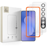 Tech-Protect Easy Set+ 3-pack hærdet glas til Samsung Galaxy S25 FE - gennemsigtigt