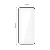 Tech-Protect Glass Fit+ 2-pakke hærdet glas til Xiaomi Redmi 15 4G / 5G - sort