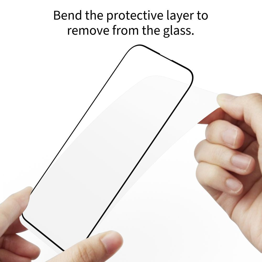 Tech-Protect Glass Fit+ 2-pakke hærdet glas til Motorola Edge 50 Neo / 60 Neo - sort