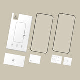 Tech-Protect Glass Fit+ 2-pakke hærdet glas til Motorola Edge 50 Neo / 60 Neo - sort