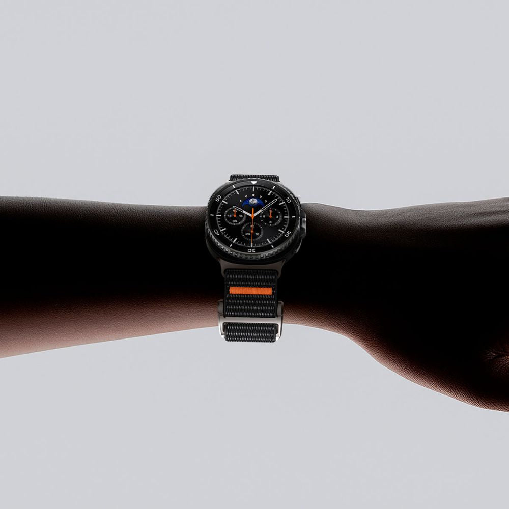 Spigen DuraPro Flex Strap til Samsung Galaxy Watch 40/44/46 mm - sort