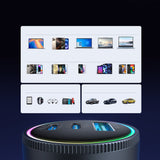 Joyroom JR-CCN07 145W Biloplader 2xUSB-C USB-A + 100W USB-C Kabel - mørkgrå