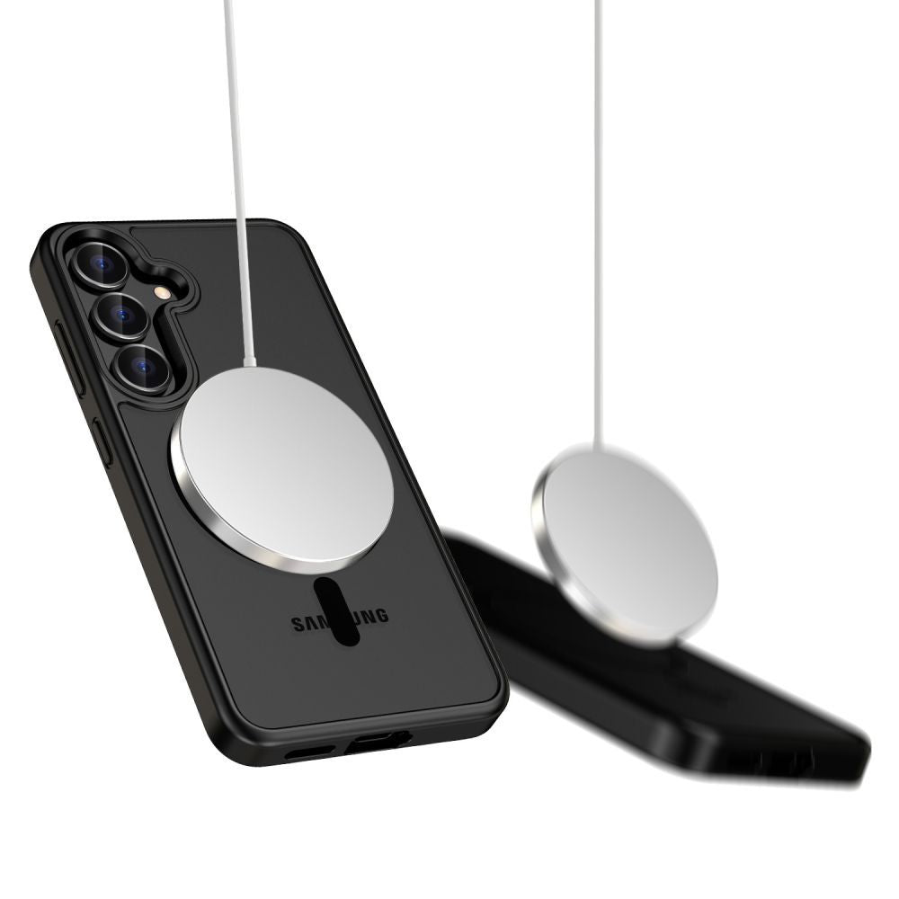 Tech-Protect MagMat MagSafena Samsung Galaxy S25 FE Case - Matte Black