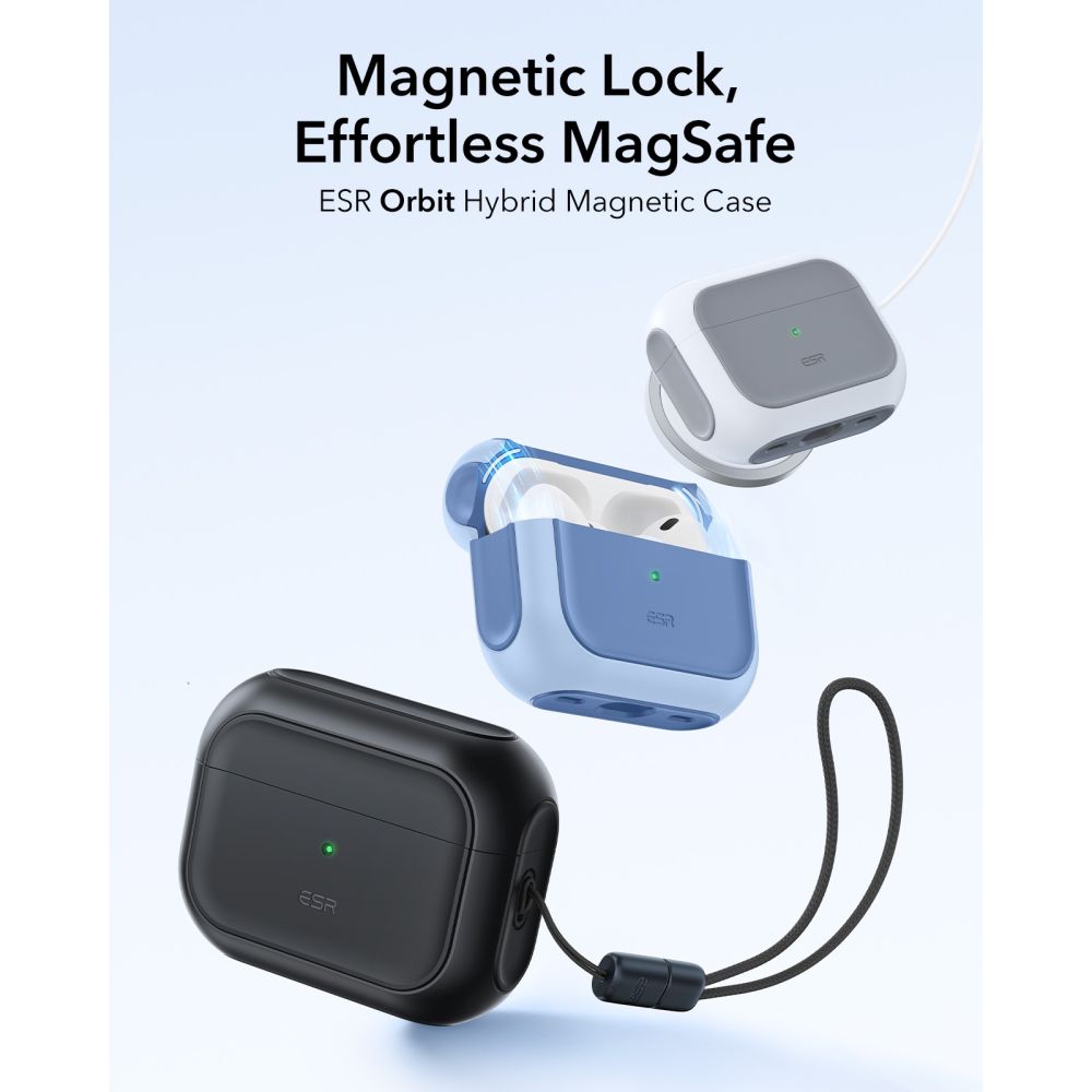 ESR Orbit HaloLock MagSafe case for AirPods Pro 3 - black