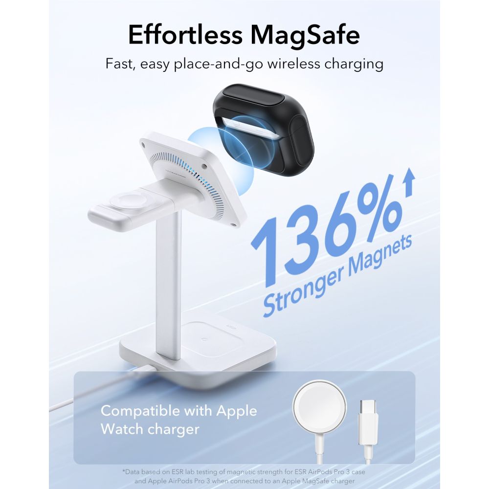 ESR Orbit HaloLock MagSafe case for AirPods Pro 3 - black