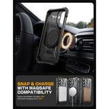 Supcase UB Grip Mag MagSafe Case til Samsung Galaxy S25 FE - sort