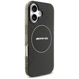 AMG Nauble Layer Transparent Smocked MagSafe Case til iPhone 17 - sort