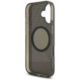 AMG Nauble Layer Transparent Smocked MagSafe Case til iPhone 17 - sort