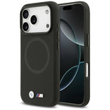 BMW M FW Metal Logo MagSafe Case til iPhone 17 Pro - sort
