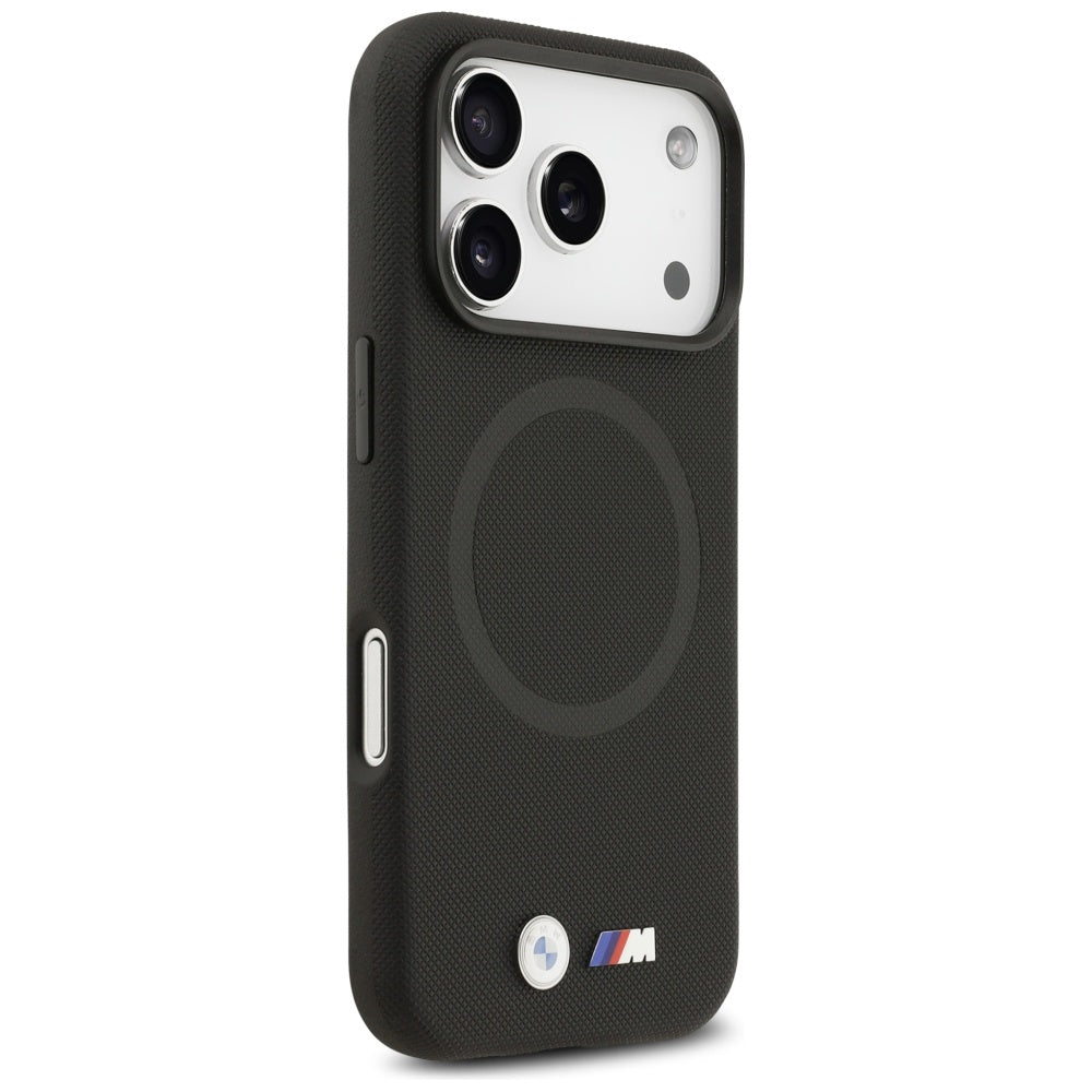 BMW M FW Metal Logo MagSafe Case til iPhone 17 Pro - sort