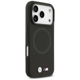 BMW M FW Metal Logo MagSafe Case til iPhone 17 Pro - sort