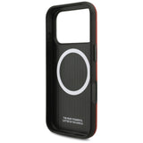 BMW M FW Metal Logo MagSafe Case til iPhone 17 Pro - Rød