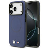 BMW M FW Metal Logo MagSafe Case til iPhone 17 Pro Max - Navy Blue