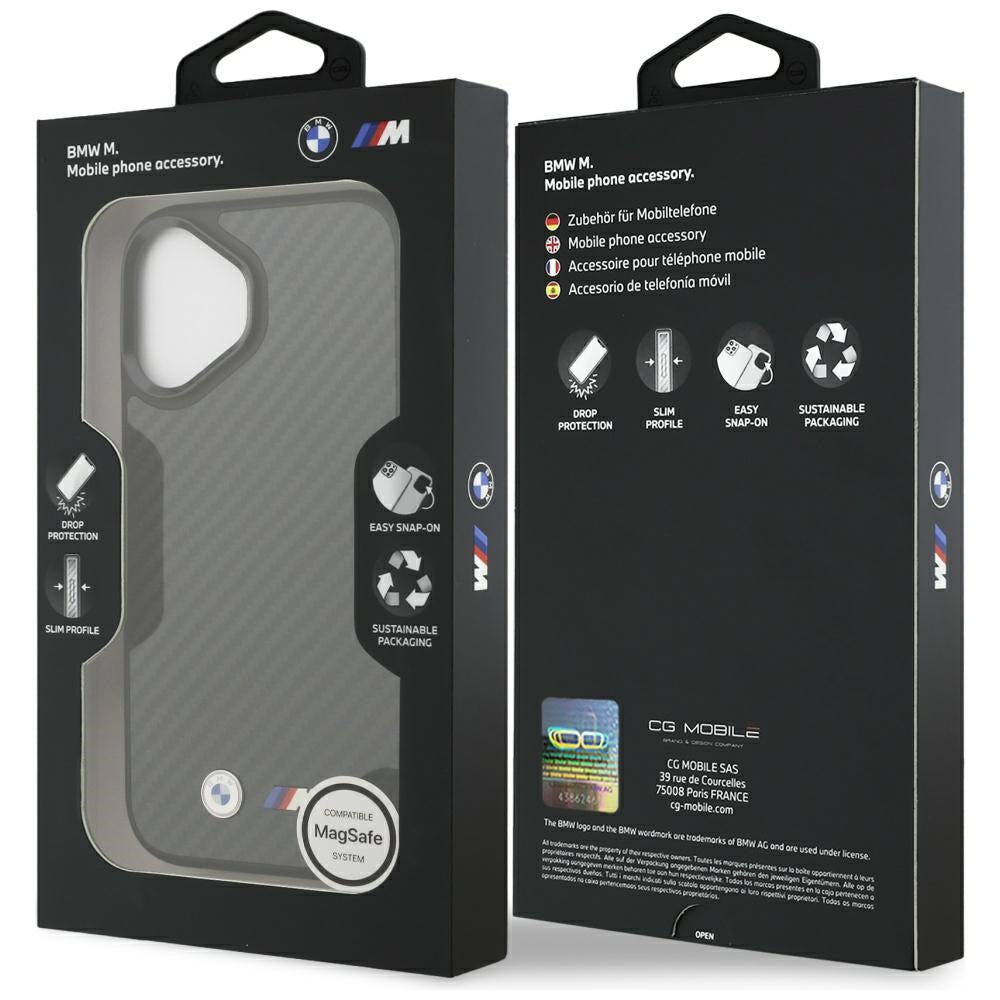 BMW M Kevlar Matt MagSafe Case til iPhone 17 - sort