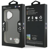 BMW M Kevlar Matt MagSafe Case til iPhone 17 - sort