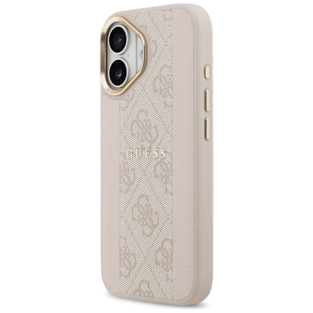 Guess 4G Stripe MagSafe Case til iPhone 17 - Pink