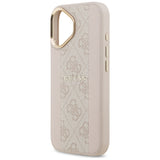 Guess 4G Stripe MagSafe Case til iPhone 17 - Pink