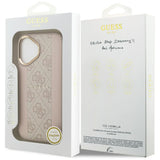 Guess 4G Stripe MagSafe Case til iPhone 17 - Pink