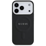 Guess Classic Logo MagSafe Case til iPhone 17 Pro - sort