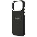 Guess Classic Logo MagSafe Case til iPhone 17 Pro Max - sort