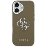 Guess Grained Big 4G Classic Logo iPhone 17 Case - Brunt