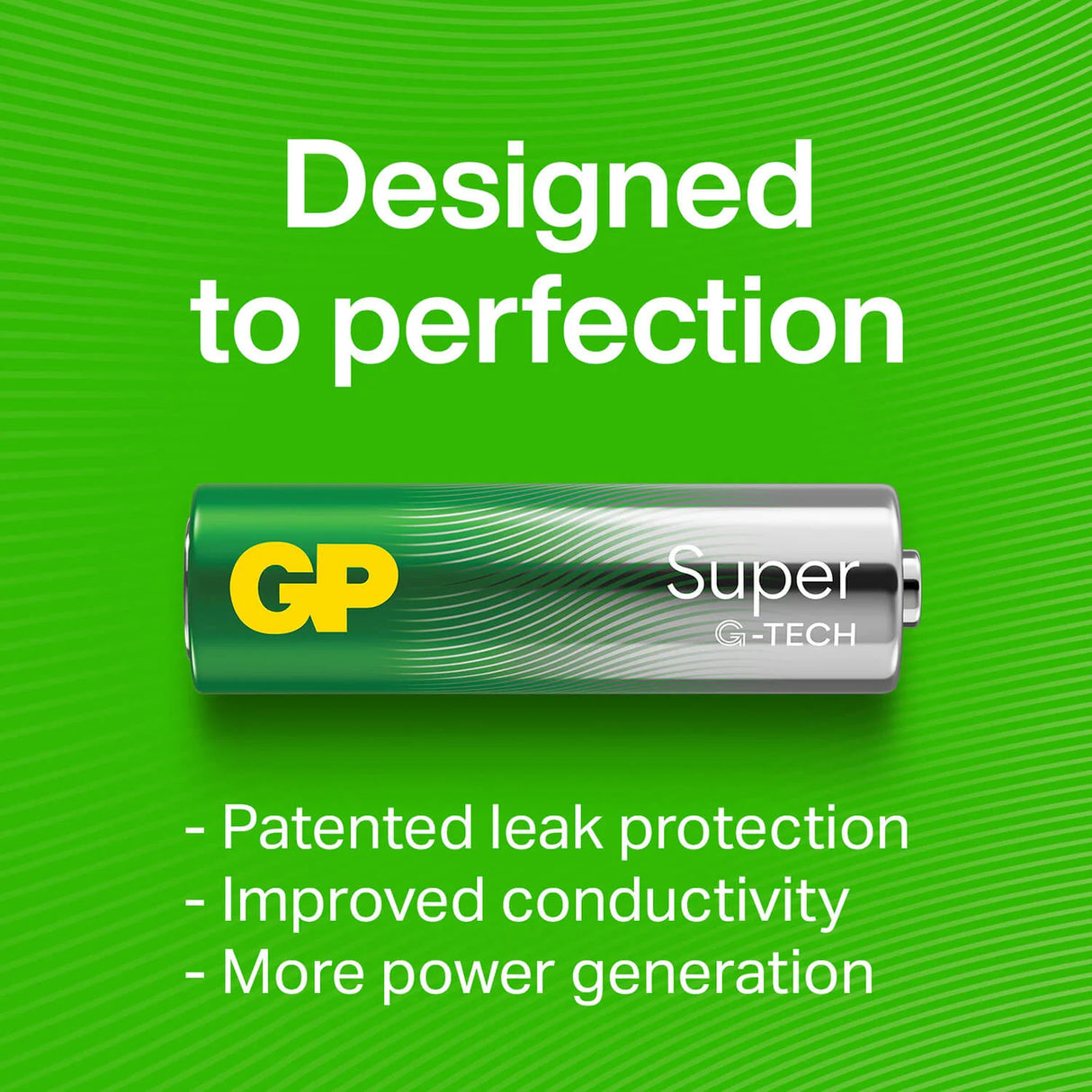 Batteri AA Super Alkaline LR6 4-Pak