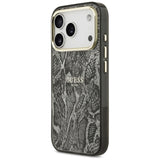 Guess Python Pattern MagSafe Case til iPhone 17 Pro - sort
