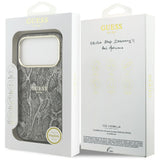 Guess Python Pattern MagSafe Case til iPhone 17 Pro - sort
