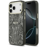 Guess Python Pattern MagSafe Case til iPhone 17 Pro Max - sort