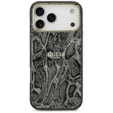 Guess Python Pattern MagSafe Case til iPhone 17 Pro Max - sort