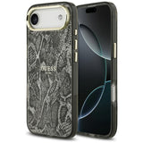 Guess Python Pattern MagSafe Case til iPhone Air - sort