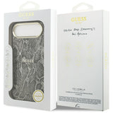 Guess Python Pattern MagSafe Case til iPhone Air - sort