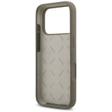 Guess Silicone Big 4G Script Case til iPhone 17 Pro - Brunt