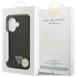 Guess Triangle Logo MagSafe-hylster til iPhone 17 - sort