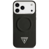 Guess Triangle Logo MagSafe-hylster til iPhone 17 Pro - sort