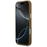 Guess Triangle Logo MagSafe-fodral til iPhone 17 Pro Max - brun