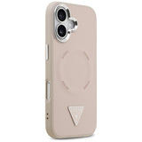 Guess Triangle Logo MagSafe-hylster til iPhone 17 - pink