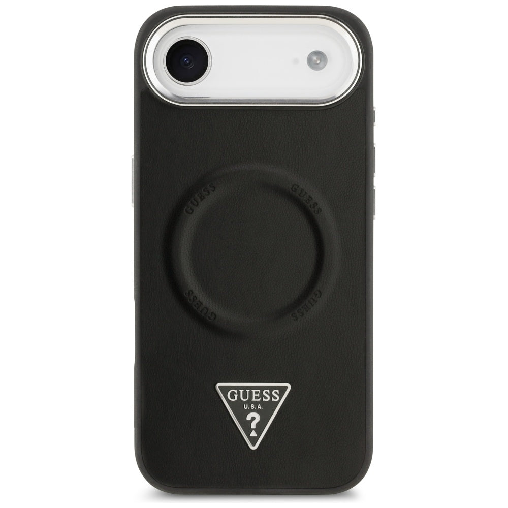 Guess Triangle Logo MagSafe Case til iPhone Air - sort
