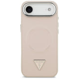Guess Triangle Logo MagSafe Case til iPhone Air - Pink