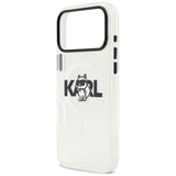 Karl Lagerfeld IML Choupette Sketch Logo MagSafe Case til iPhone 17 Pro - Klar
