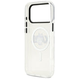 Karl Lagerfeld IML Choupette Sketch Logo MagSafe Case til iPhone 17 Pro - Klar