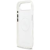 Karl Lagerfeld IML Glitter Karl&Choupette Heads Logo MagSafe Case til iPhone Air - Grå