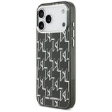 Karl Lagerfeld IML KL Monogram MagSafe Case til iPhone 17 Pro Max - sort