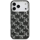 Karl Lagerfeld IML KL Monogram MagSafe Case til iPhone 17 Pro Max - sort