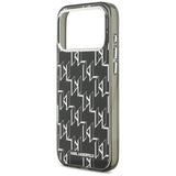 Karl Lagerfeld IML KL Monogram MagSafe Case til iPhone 17 Pro Max - sort